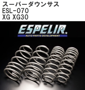 【ESPELIR/エスぺリア】 スーパーダウンサス 1台分セット ヒュンダイ XG XG30 '01/5~ [ESL-070]