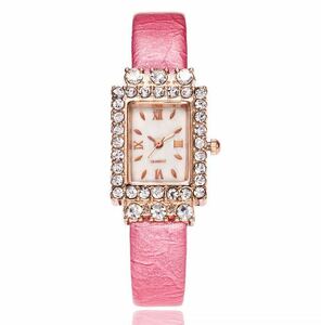 ピンクベルト 腕時計 レディース ラインストーン 【新品】 レディース腕時計 クォーツ