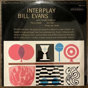 bill evans interplayビルエヴァンス五重奏団　インタープレイ jim hall参加　SR7065 1962年プレス　日本盤　ステレオ　ペラジャケ