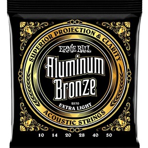 Ernie Ball #2570 Aluminum Bronze Extra Light 010-050 アーニーボール アコギ弦