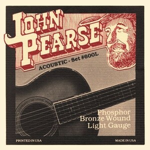 John Pearse #600L Light 012-053 Phosphor Bronze ジョン ピアース アコギ弦