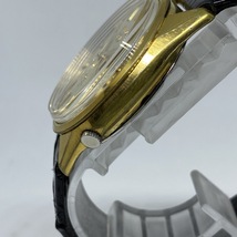 セイコー Seiko ファイブ シルバー文字盤 25石 6106-7030 メンズ 自動巻き デイデイト 腕時計 CD0912355_画像2