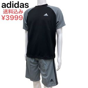 adidas アディダス ジャージ 上下セット ゲームシャツ トレーニングウェア セットアップ 半袖 スポーツウエア