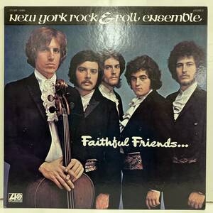 ★即決230902LP New York Rock& Roll Ensemble / faithful friends 日本盤 mt1090 見開きカバー 帯無し SOFT ROCK サイケ