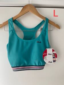 FILA レディース ヨガウェア トレーニングウェア ブラトップ スポーツブラ L