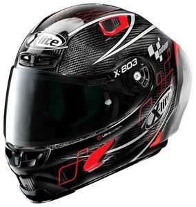 ★アウトレットセール★新品 XL 61～62cm MotoGPモデル X-lite X-803RS ULTRA CARBON スポイラー付 ヘルメット ノーラン SG規格(MFJ公認)