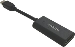 中古 Vodaview PCモニタ対応 スリムMiniDisplayPort to HDMI変換アダプタ 黒