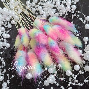 加工花材* レインボー ラグラス プリザーブドフラワー ハーバリウム 花材