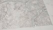 古地図 　横浜西部　神奈川県　　地図　地形図　資料　46×57cm　　明治39年測量　　昭和42年印刷　発行　A　_画像5