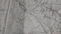 　古地図 　　八ヶ嶽　長野県　山梨県　地図　資料　46×57cm　　明治43年測量　　昭和29年印刷　発行　B_画像4