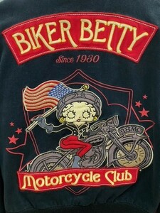 最終値下げ 美品・絶版・ヴィンテージ　ジェフハミルトン JH design ジャケット ライダース BETTY BOOP betty boop