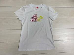 ★プーマ PUMA レディース 半袖 Tシャツ Mサイズ★ヨガ フィットネス