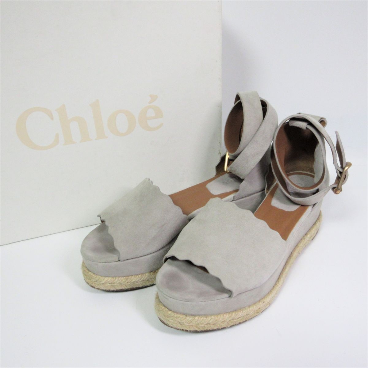 超激得SALE Chloe クロエ エスパドリーユ サイズ37 23.5cm