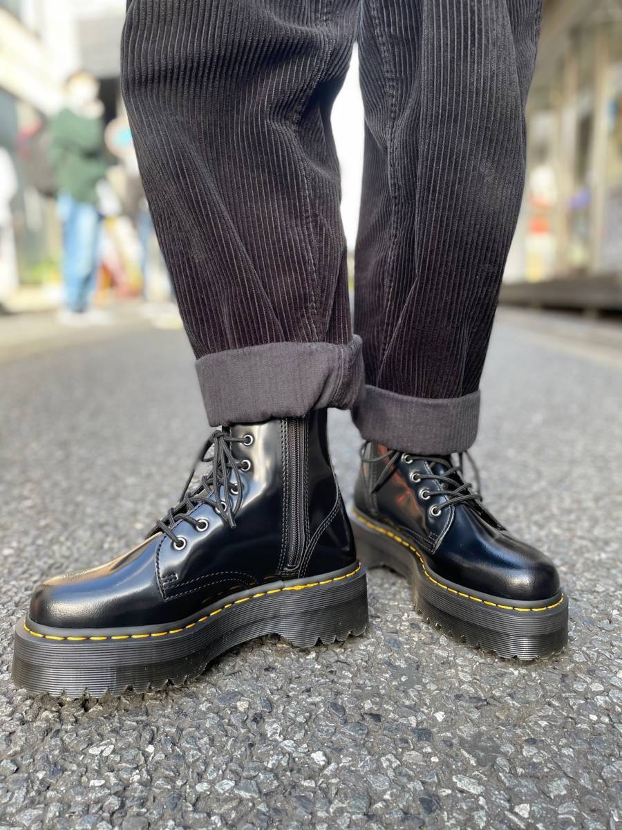 大量入荷 ドクターマーチン 厚底 JADON 8ホール UK3 22~22.5