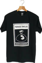 【新品】Teenage Fanclub Tシャツ Lサイズ Band Bk バンド ギターポップ オルタナ TFC Nirvana シルクスクリーンプリント_画像1