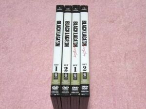 DVD black lagoon SET 1 period +2 period BLACK LAGOON all 4 volume 