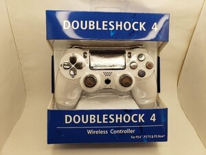 PS4(プレステ4)コントローラー 互換品 ホワイト 白 コスパ ステイホーム 宅飲み デュアルショック互換