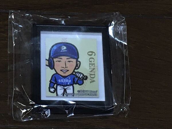 埼玉西武ライオンズ Lガチャ ライオンズクラシック 2022ver 第二弾 額縁マグネット ガチャ 源田壮亮 6