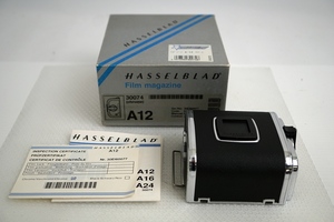 東京SC)1)HASSELBLAD ハッセルブラッド A12 フィルムバック