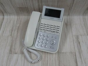 Ω XJ2 9625♪ 保証有 HITACHI ET-24iF-SDW 日立 integral-F 24ボタン電話機 16年製 動作OK・祝10000！取引突破!!