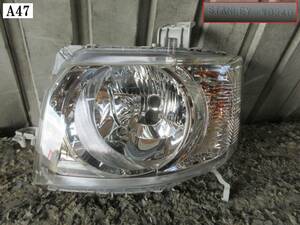 Q9Q9 JF1 JF2 N-BOX 後期 純正 助手席側 左 HID ヘッドライト ユニット バラスト/バーナー類欠品 STANLEY W0340 L 取付部OK