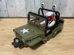 ☆タミヤ★TAMIYA WR-02 ワイルドウィリー2 新品未使用 完成品スペアボディ☆送料込み!XB品 ビッグタイヤ オフロードラジコン GF-01 JEEP