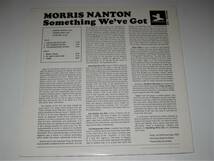 ★名盤！MORRIS NANTON／SOMETHING　WE'VE　GOT　モリス・ナントン　■プレスティッジ■　US輸入盤　◆RUDY　VAN　GELDER◆　入手困難！_画像2