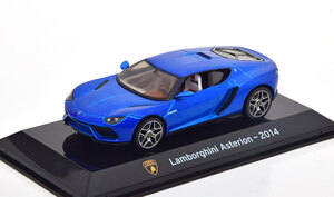 ★海外販売品エディコラ1/43ランボルギーニAsterion-2014 ブルーメタ★