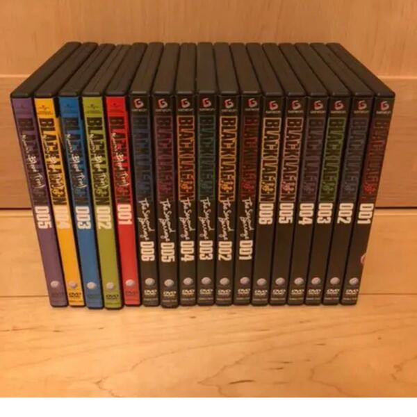 【DVD】ブラックラグーン BLACK LAGOON 1~3期 全巻セット