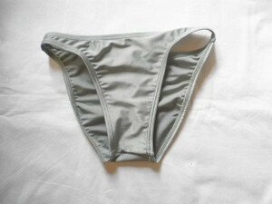  solid base * standard bikini (M)PSK- silver gray 