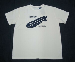 新品TURN ME ON!?(ターミオン) Palm Graphic（パームグラフィクス）コラボ ENJOY SURF TEE 122-466（WHITE） Sサイズ