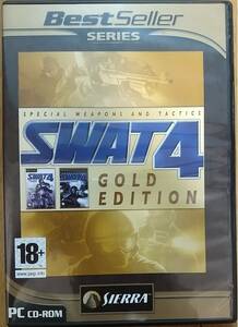 ★レア Windows用PCゲーム 【 SWAT 4 Gold Edition 】 ☆動作確認済み