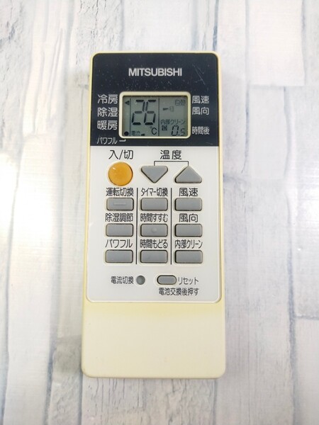 MITSUBISHI RH101 三菱 エアコンリモコン
