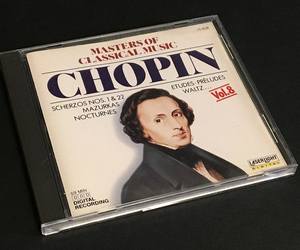 CD［ショパン Masters Of Classical Music Vol.8: Chopin］us