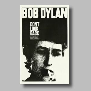 ボブ・ディラン Don''t look back BOB DYLAN A3 アートポスター モノクロ ポートレート ミッドセンチュリーモダン インテリアポスター