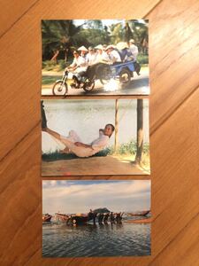 ★処分★ベトナムの古いポストカード★3枚まとめて★ビンテージ★写真★はがき★文房具★手紙★人々の生活★その3★
