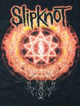 Slipknot Reborn Ozzfest Japan 2013 Official T-shirt L GILDAN ULTRACOTTON Tシャツ ギルダン ウルトラコットン スリップノット _画像3