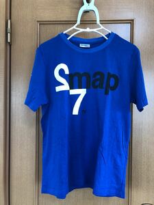 SMAP27時間ＴＶ　非売品のスタッフTシャツ　青　Mサイズ