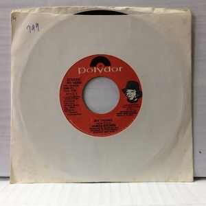 洗浄済 EP 7inch James Brown My Thang PD14244 US盤