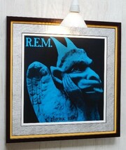 R.E.M./アール・イー・エム/LPジャケット・ポスター額付/クロニック・タウン/Chronic Town/ガーゴイル/アルバムアート/おしゃれリビング_画像9