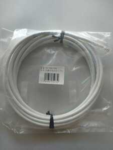 LANケーブル 5m KB-T6KK-05W 抗菌 CAT6 ホワイト SIAA for KOKIN適合 医療施設 抗菌仕様