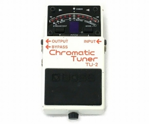 BOSS Chromatic Tuner TU-2 ペダルチューナー 中古 T6667362