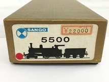 SANGO 5500 蒸気機関車 未組立 HOゲージ 鉄道模型 ジャンク N6594801_画像3