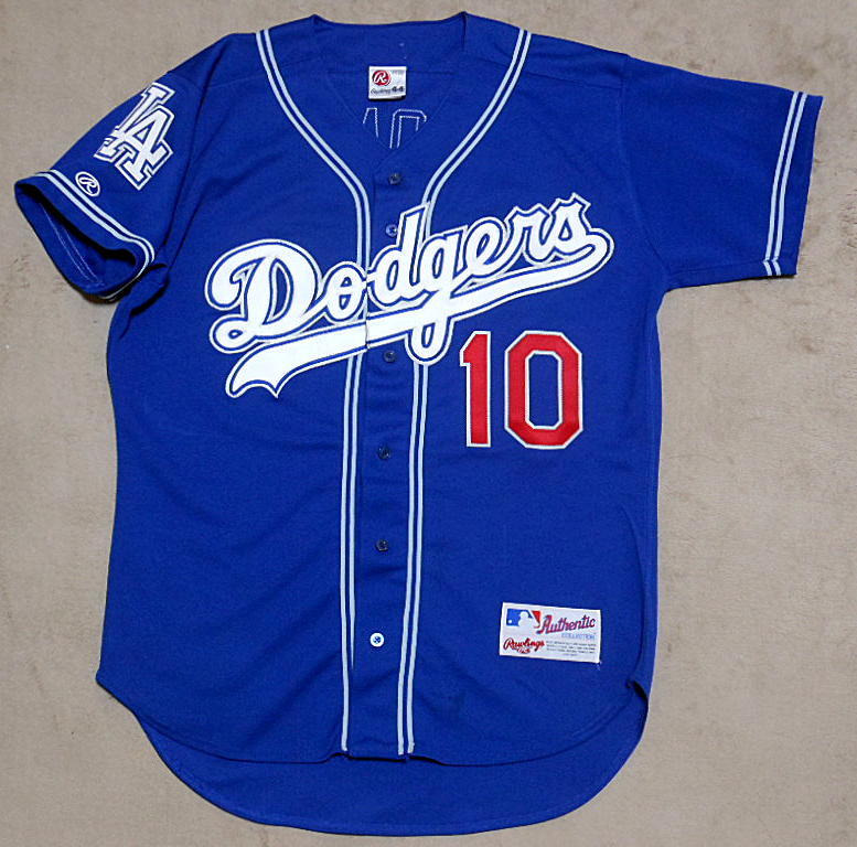 大特価!! MLBロサンゼルス ドジャース ユニフォーム 野茂投手 ラッセル
