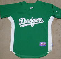 ガルシアパーラ 2008? ドジャース St.Pat Majestic Jersey ジャージ ユニフォーム メジャーリーグ MLB DODGERS_画像3