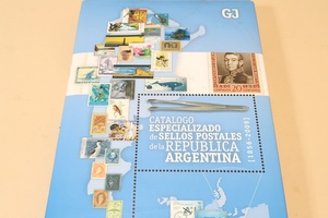 CATALOGO ESPECIALIZADO de SELLOS POSTALES de la REPUBLICA ARGENTINA・1856-2009/アルゼンチン共和国の郵便切手/スペイン語表記