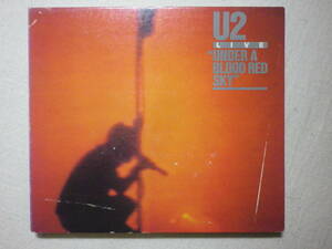 1986年再発盤 『U2/Under A Blood Red Sky(1983)』(ISLAND 7 90127-2,USA盤,Digipak,ライブ・アルバム,80's)