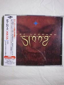 2枚組仕様 『Def Leppard/Slang(1996)』(1996年発売,PHCR-16011/2,廃盤,国内盤帯付,歌詞対訳付,Work It Out,All I Want Is Everything)