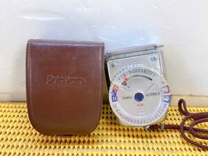  postage 520 jpy! valuable retro ETALON AUTOMAT-A light meter in the case long-term keeping goods 