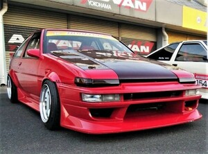 Run Free AE86トレノ Type-ⅡBody kit3点kit 税込特価